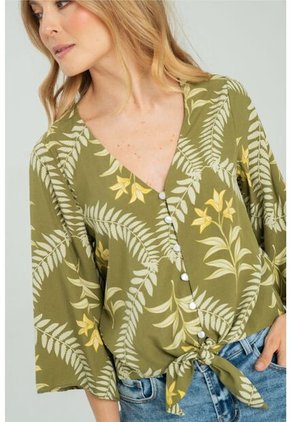 Blusa Karianne Verde Ragged Pf11112999