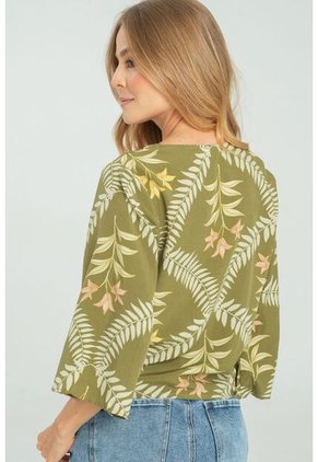 Blusa Karianne Verde Ragged Pf11112999