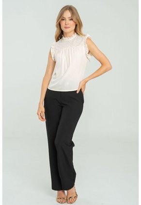 Blusa Emelie Beige Ragged Pf11113000