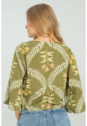 Blusa Karianne Verde Ragged Pf11112999