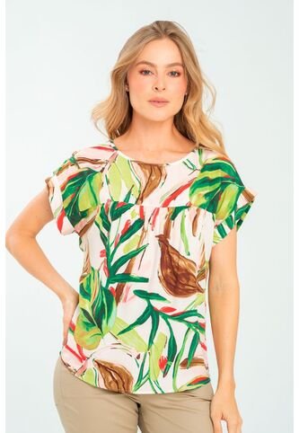 Blusa Wonder Verde Ragged Pf11113014 Ragged