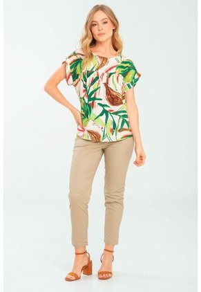 Blusa Wonder Verde Ragged Pf11113014