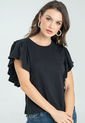 Camiseta Montal Negro Ragged Pf21120042 de Ragged