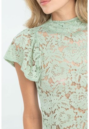 Blusa Haley Verde Ragged Pf11112785