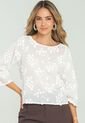 Blusa Nathalie Blanco Ragged Pf11113005 de Ragged