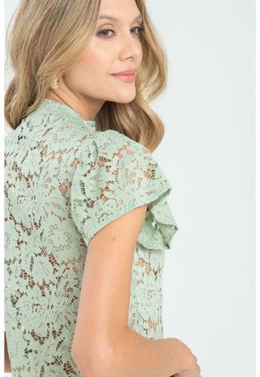 Blusa Haley Verde Ragged Pf11112785