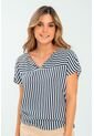 Blusa Praga Azul Ragged Pf11113002 de Ragged