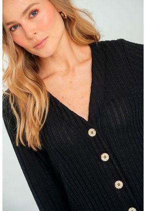 Buzo Sunset Negro Ragged Pf11121164