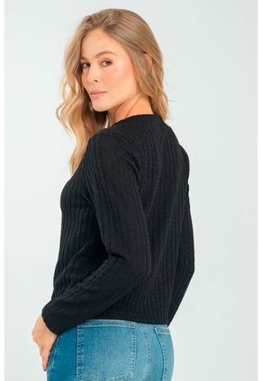 Buzo Sunset Negro Ragged Pf11121164