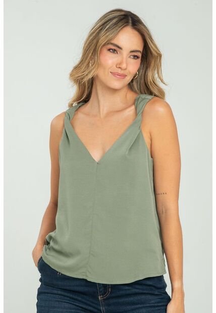 Blusa Kholet Verde Ragged Pf11113030