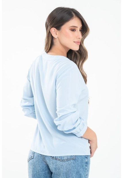 Blusa Ali Azul Ragged Pf31113669