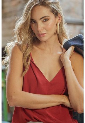 Blusa Kholet Rojo Ragged Pf11113030