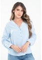 Blusa Ali Azul Ragged Pf31113669 de Ragged