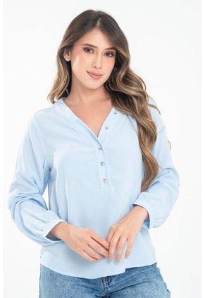 Blusa Ali Azul Ragged Pf31113669