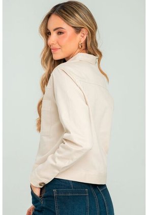 Chaqueta Angola Beige Ragged Pf11130273