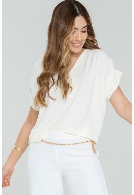 Blusa Devel Beige Ragged Pf11113011