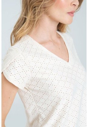 Camiseta Gold Blanco Ragged Pf11121171