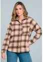 Camisa Leñadora Beige Ragged Pf11113061 de Ragged