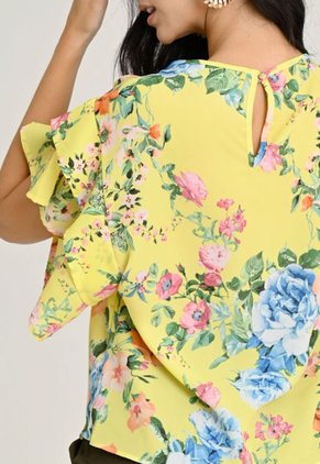 Blusa Anine Amarillo Ragged Pf12110743