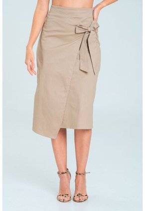 Falda Malbec Beige Ragged Pf11320515