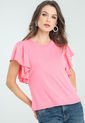 Camiseta Montal Rosa Ragged Pf21120042 de Ragged