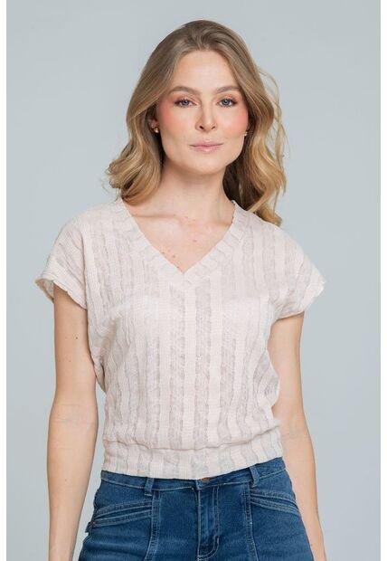 Blusa Hampton Beige Ragged Pf11121173