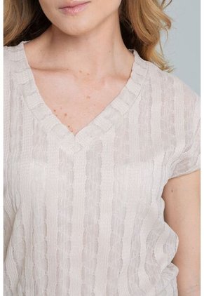 Blusa Hampton Beige Ragged Pf11121173