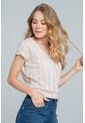 Blusa Hampton Beige Ragged Pf11121173 de Ragged