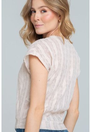 Blusa Hampton Beige Ragged Pf11121173