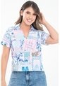 Camisa Dolce Azul Ragged Pf31113661 de Ragged