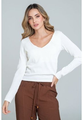 Top Niza Blanco Ragged Pf11121175