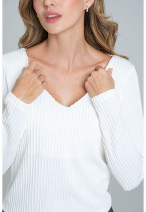 Top Niza Blanco Ragged Pf11121175