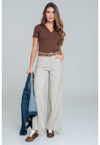 Polo Rib Missy Café Ragged Pf11121178 Ragged