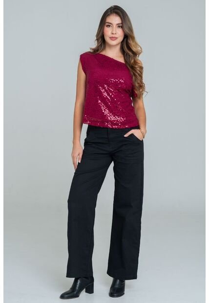 Pantalon Flora Negro Ragged Pf11310865