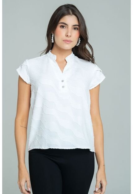 Blusa Marsella Blanco Ragged Pf11113095
