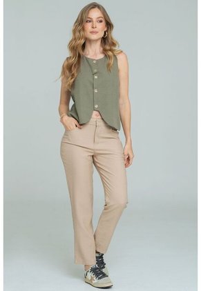 Blusa Maleno Verde Ragged Pf11113074