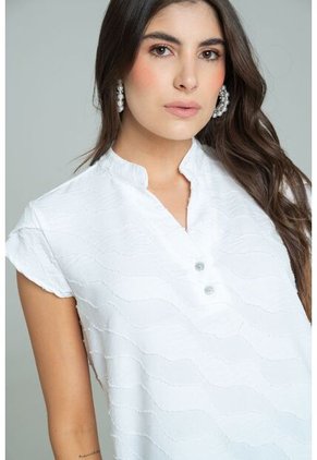 Blusa Marsella Blanco Ragged Pf11113095