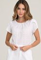 Blusa Ojalillo Agarden Blanco Ragged Pf11112551 de Ragged
