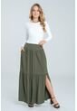 Falda Larga Anessa Verde Ragged Pf11320521 de Ragged