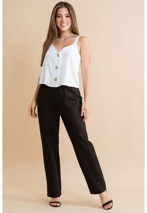 Blusa Lino Mali Blanco Ragged Pf31113450