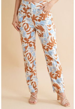 Pantalon Nhissa Azul Ragged Pf31310761