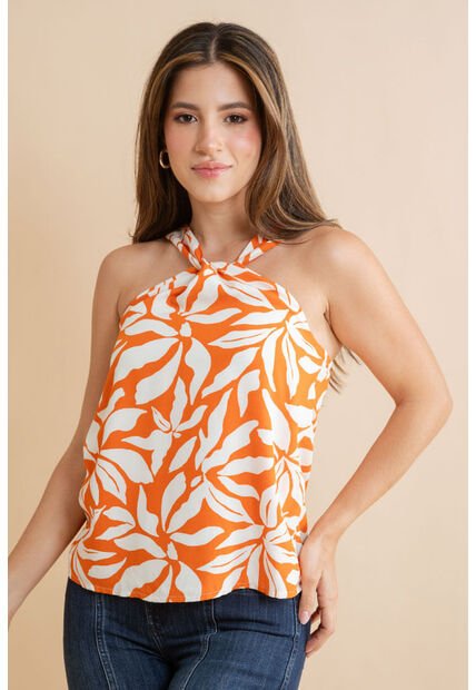 Blusa Ashmer Naranja Ragged Pf31113520