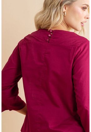 Blusa Blazhars Rojo Ragged Pf31113524