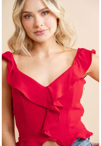 Blusa Sabrina Rojo Ragged Pf31113555 Ragged