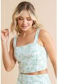 Crop Top Soleia Verde Ragged Pf31113578 de Ragged