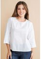 Blusa Blazhars Blanco Ragged Pf31113524 de Ragged