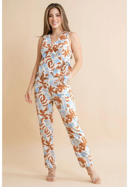 Chaleco Nhissa Azul Ragged Pf31150025