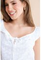 Blusa Marie Blanco Ragged Pf31113566 de Ragged