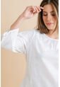 Blusa Blazhars Blanco Ragged Pf31113524 de Ragged