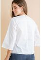 Blusa Blazhars Blanco Ragged Pf31113524 de Ragged